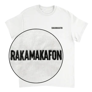 Rakamakafon - T-shirt med brodyr