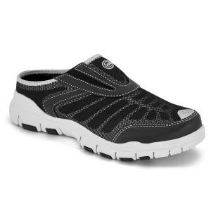 Scholl Jump Next Toffel Unisex Black Grey