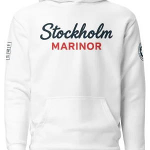 Stockholm Marinor Hoodie – Vit Premium Hoodie | Cottonhill