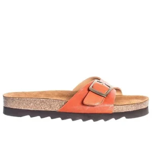 Ten Points Vivienne Mule Sandal Orange Spice