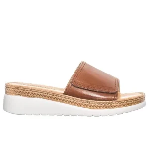 Ten Points Malin Mule Sandal Leather Cognac