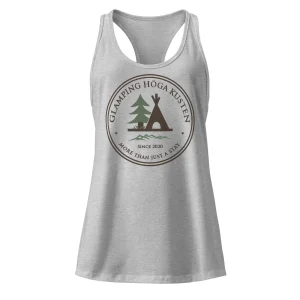 Glamping Höga Kusten Women’s fitted racerback tank top